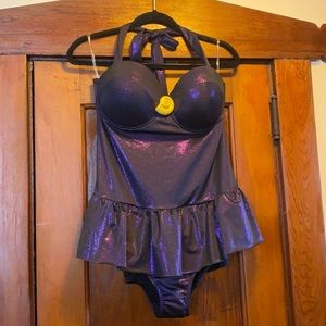 NWT XL Disney Ursula Bathing Suit